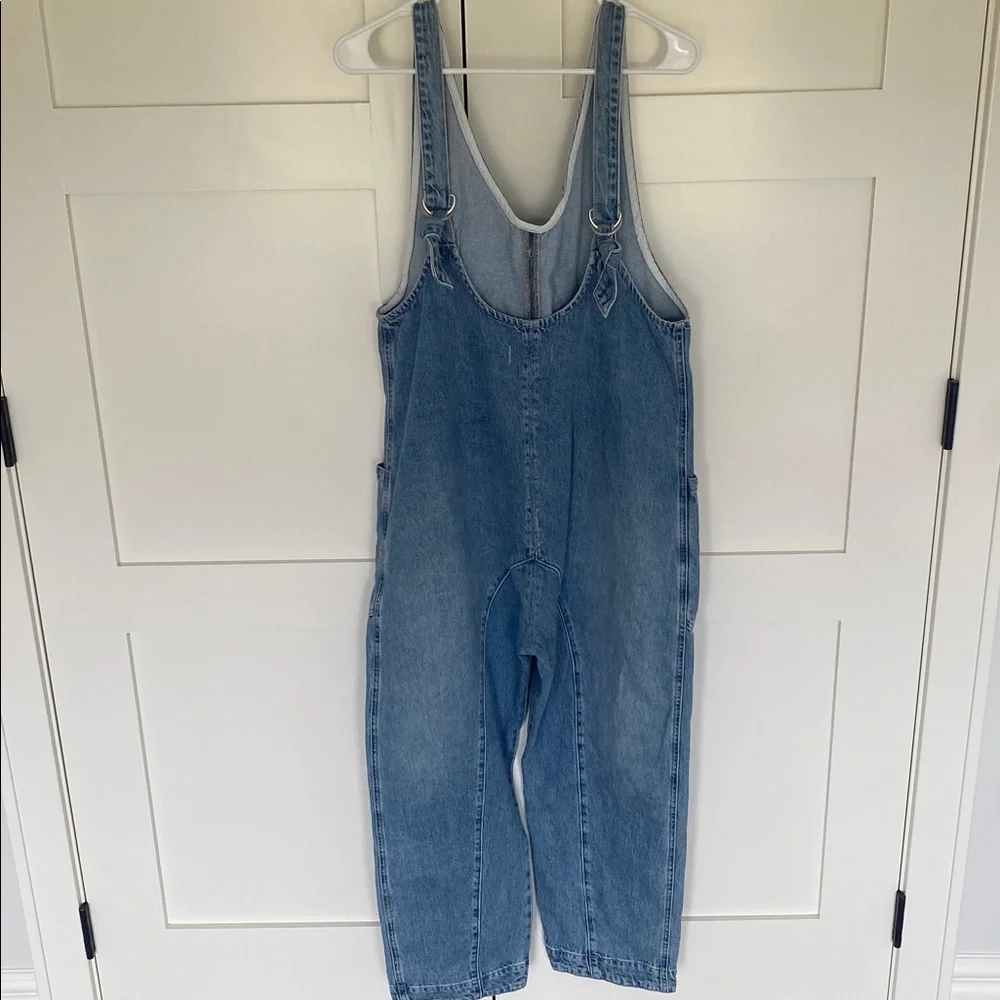 NWOT We The Free High Roller Denim Jumpsuit - Picture 5 of 7